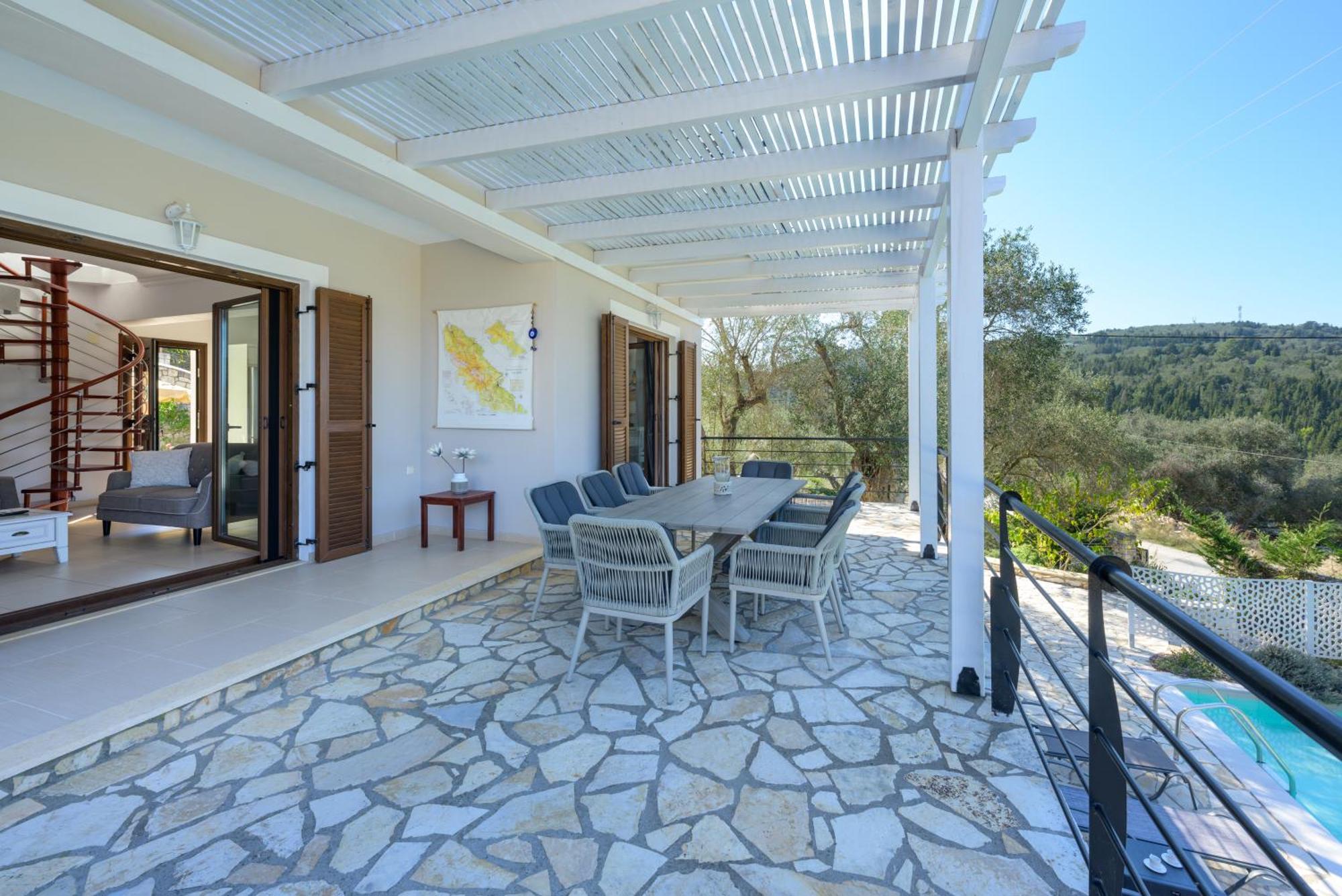 Ieromonachos Villa Bougarini Haven Family Villa Rock Pool Oasis מראה חיצוני תמונה