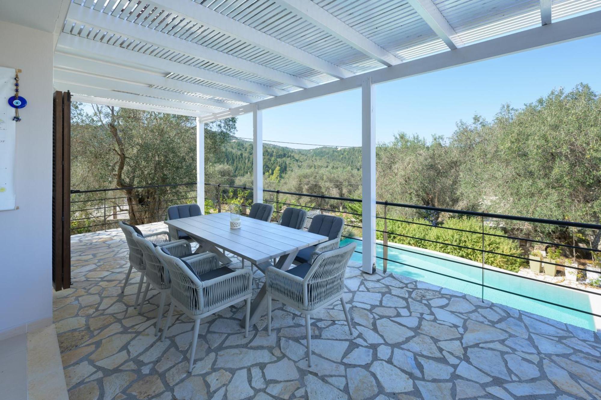 Ieromonachos Villa Bougarini Haven Family Villa Rock Pool Oasis מראה חיצוני תמונה